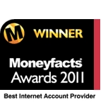 Moneyfacts Awards 2011 &ndash; Best Internet Account Provider