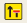 Lane closed symbol