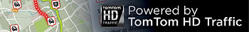 Powered by TomTom HD Traffic