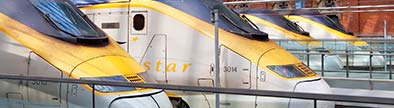 Eurostar trains