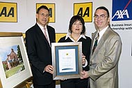 Award ceremony - Tigh Na Leigh, Alyth