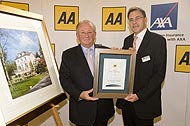 Award ceremony - The Marcliffe at Pitfodels, Aberdeen