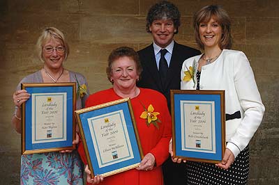 Award ceremony - Landlady of the year award winners