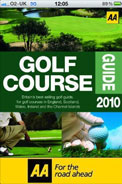 AA Golf Guide app screenshot