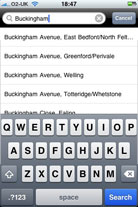 AA London Map app screenshot