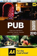 AA Pub Guide app screenshot