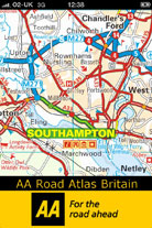 AA Road Atlas app screenshot