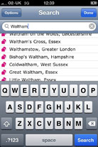 AA Road Atlas app screenshot