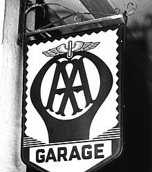 Garage agent sign