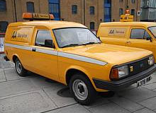 The AA's Morris Ital van