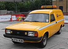 A facelifted Morris Marina