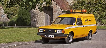 The AA's Morris Ital van was built in 1984, the year production of the car ended