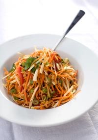Asian coleslaw with chilli