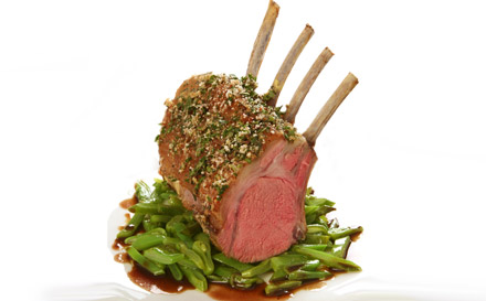 Rack of lamb Provençal