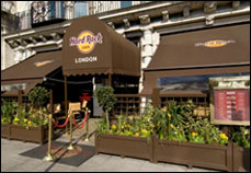 Hard Rock Cafe burger