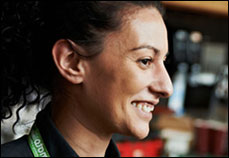 A sales advisor at Moto