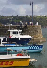 Saundersfoot harbour
