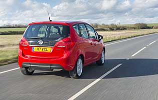 picture of car from the rear