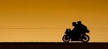 A motorcycle