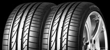 A pair of tyres