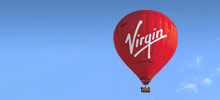 A Virgin Balloon in flight