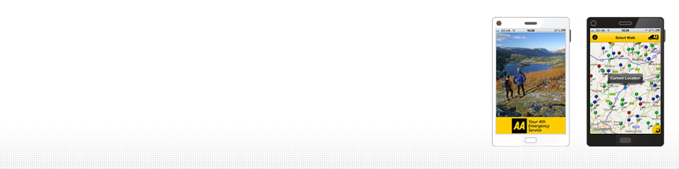 AA Best Walks in Britain app