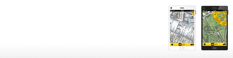 AA London Map 1891 app