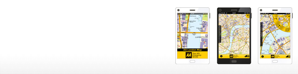 AA London Map app
