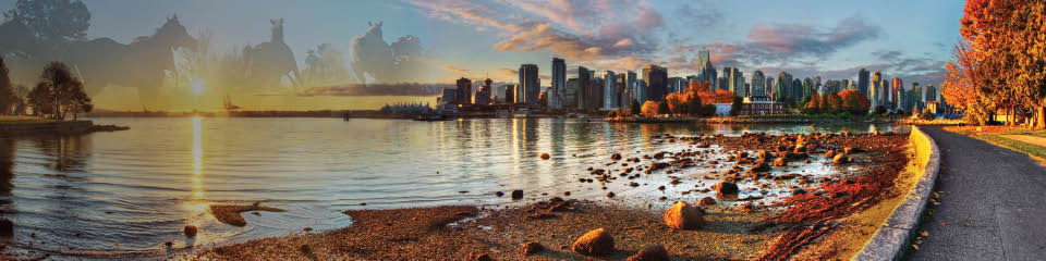 Worldwide escorted tours - city with lake