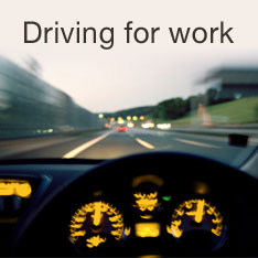 Driving for work