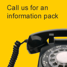 Call us for an information pack