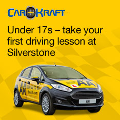 Under CarKraft. 17s &ndash; take your first driving lesson at Silverstone 