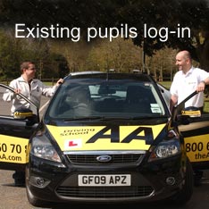 Existing pupils log-in