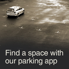 Find a space with our parking app