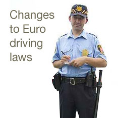 Changes to Euro driving laws