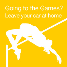 Going to the games? Leave your car at home