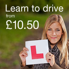 Learn to drive from &pound;10.50