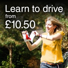 Learn to drive from &pound;10.50