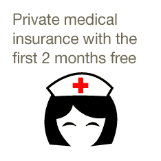 CPrivate medical insurance with the first 2 months free