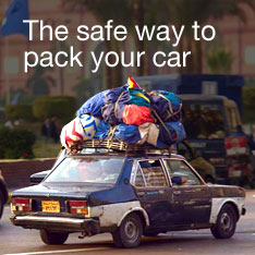 The safe way to pack your car