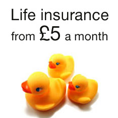 Life insurance from &pound;5 a month