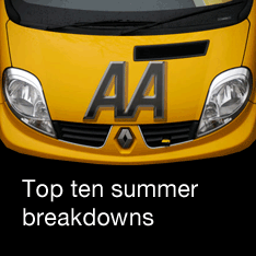 Top ten summer breakdowns