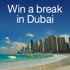 Win a break in Dubai