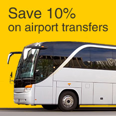 Save 10% on airport transfers