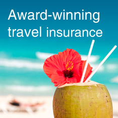 Award-winning travel insurance
