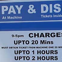 Parking on private land