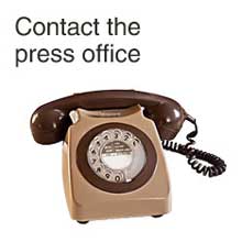 Contact the press office