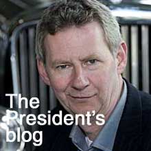 The president's blog