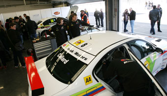 West Surrey Racing's garage
