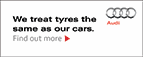 We treat tyres the same as our cars - Audi